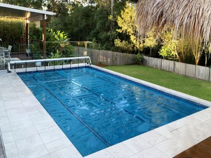 A high-quality Australian-made pool cover, representing the best in Australia.